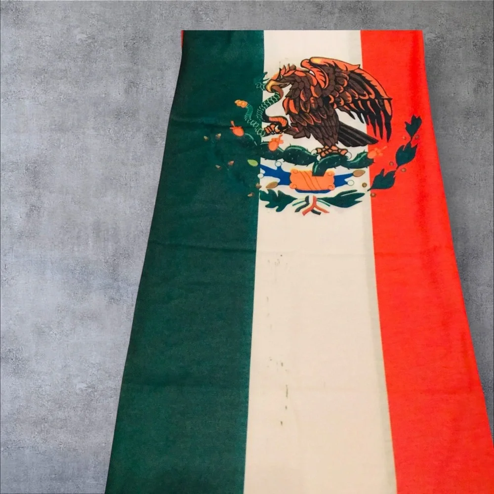Mexican Flag Mexico 16 n 1 Neck Gaiter Face Cover Dust Mask Biker Rag